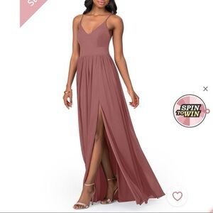 NWT Azazie Kiri Bridesmaid Dress Size A0 Desert Rose
AZ3414071